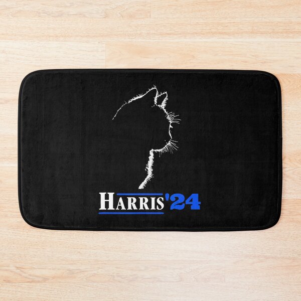 Item preview, Cat Ladies For Kamala Funny Cat 2024 President Kamala-Harris designed and sold by CaseyGrenier.