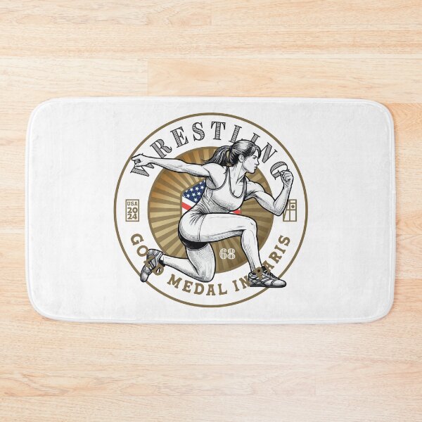 Item preview, 2024 - USA - WRESTLING 68kg - GOLD MEDAL - PARIS - 2 designed and sold by ArtProjectShop.