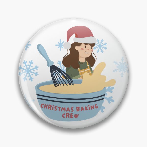 Item preview, Christmas Baking Crew - Festive Holiday Kitchen Art - Tshirt Design designed and sold by RosmeralisShop.
