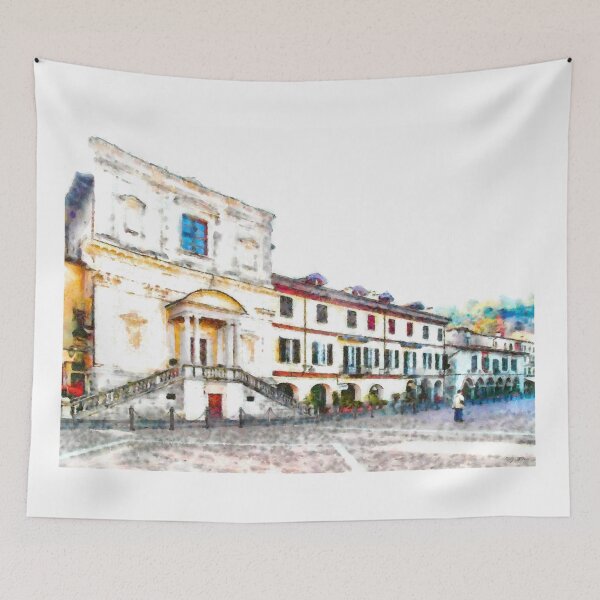 Item preview, Church and building of Arona designed and sold by Giuseppe Cocco.