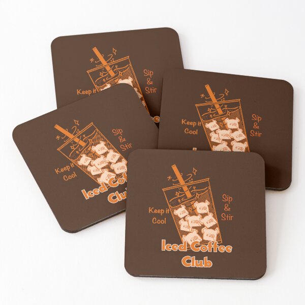 Item preview, Iced coffee club designed and sold by fluffymafi.