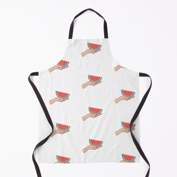 Item preview, Hand holding sliced watermelon fruit designed and sold by rasagamastore.