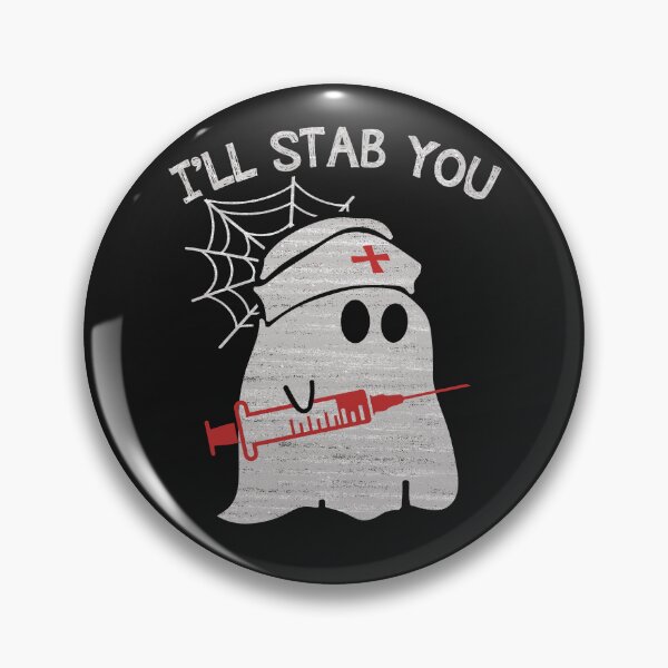 Item preview, I'll stab you. Funny Halloween design designed and sold by godleo.
