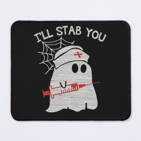 Item preview, I'll stab you. Funny Halloween design designed and sold by godleo.