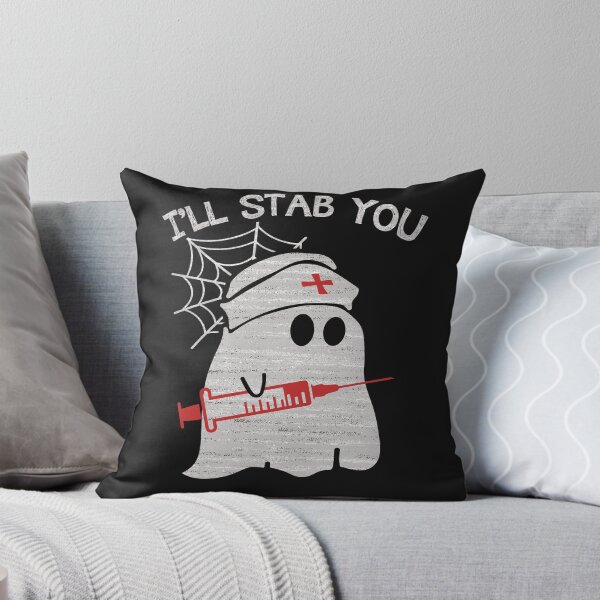 Item preview, I'll stab you. Funny Halloween design designed and sold by godleo.