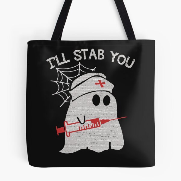 Item preview, I'll stab you. Funny Halloween design designed and sold by godleo.