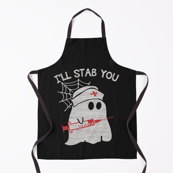 Item preview, I'll stab you. Funny Halloween design designed and sold by godleo.