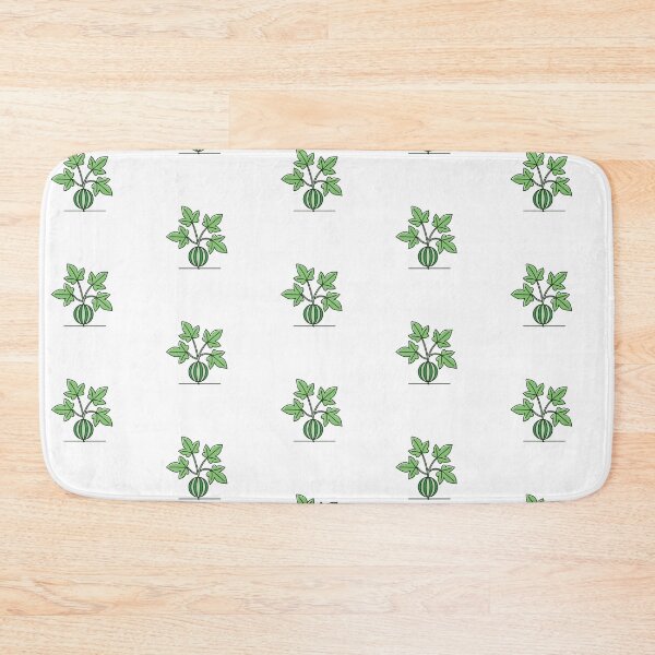 Item preview, simple illustration of watermelon plant leaf designed and sold by rasagamastore.