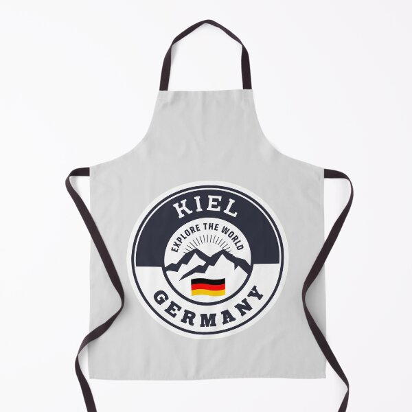 Artikelvorschau, Kiel Deutschland Schwarz-Weiß-Wappen entworfen und verkauft von World Designs.