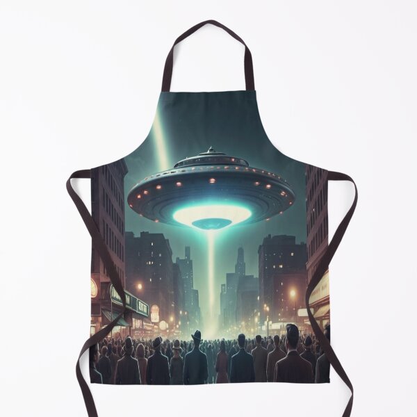 Item preview, Otherworldly Night Encounter - Alien Invasion designed and sold by eXtraHumans.
