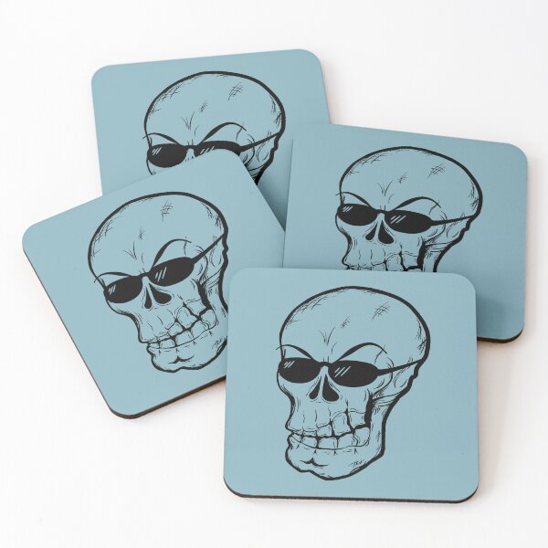 Item preview, Grim Skull Wearing Sunglasses designed and sold by DKdesigns27.