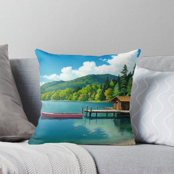 Item preview, lake view illustration designed and sold by PaulTilton.