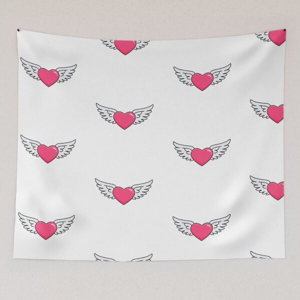 Item preview, Heart or love with the wing designed and sold by rasagamastore.