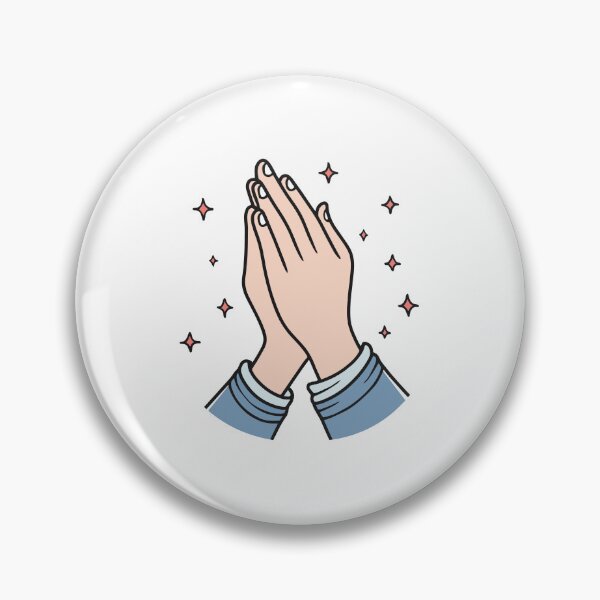 Item preview, Illustration of a hand in praying pose designed and sold by rasagamastore.