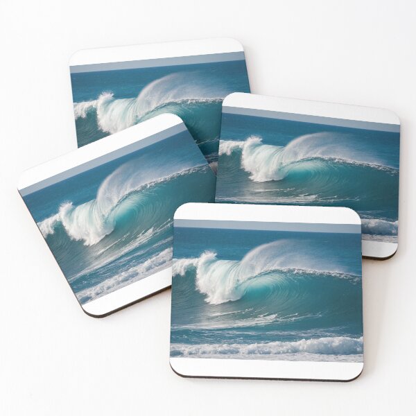 Item preview, Blue Green Ocean Waves ,Summer Beach With Waves Crashing on the Beach designed and sold by SOUFIANE1991.