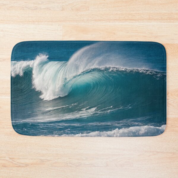 Item preview, Blue Green Ocean Waves ,Summer Beach With Waves Crashing on the Beach designed and sold by SOUFIANE1991.
