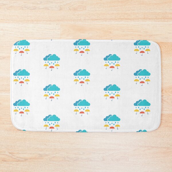 Item preview, Illustration of rainy cloud with umbrella designed and sold by rasagamastore.
