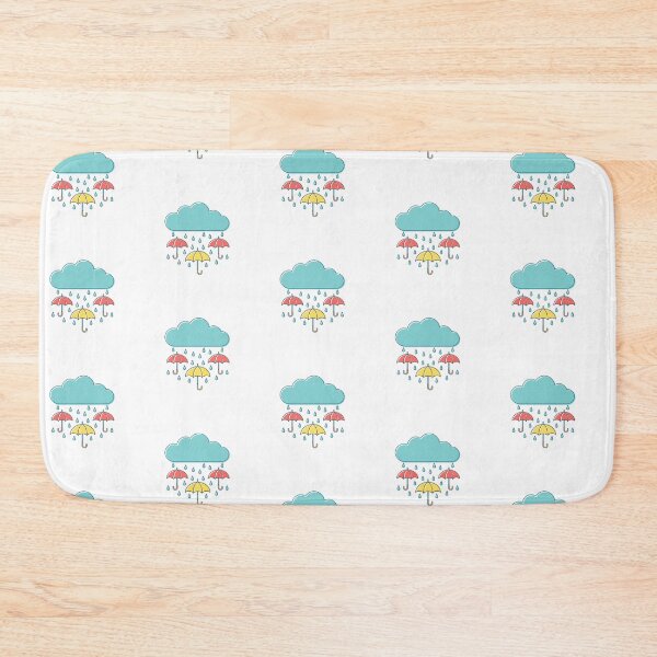 Item preview, Illustration of rainy cloud with umbrella designed and sold by rasagamastore.