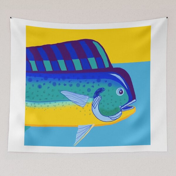 Item preview, Mahi Mahi/Dorado designed and sold by lawrencehyde.