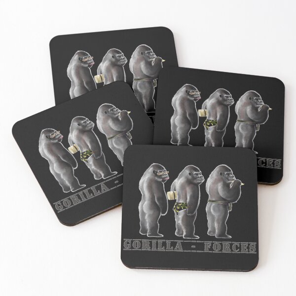 Item preview, Gorilla Forces Painting designed and sold by AK-Hevonen.