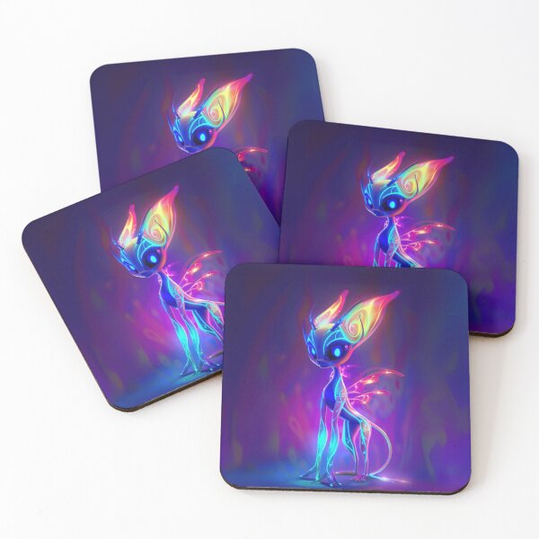 Item preview, Enigmatic Neon Banshee from the Ethereal Realm designed and sold by Sillytoe.