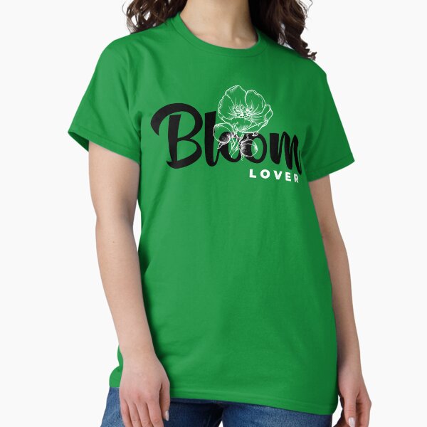 Item preview, Bloom Lover Spring Vibes- Nature Inspired Black and White Floral Typography Minimalist Design  designed and sold by studio-cici.