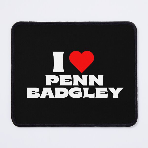 Item preview, I Love Penn Badgley - White Fonts designed and sold by Itsheartshop.