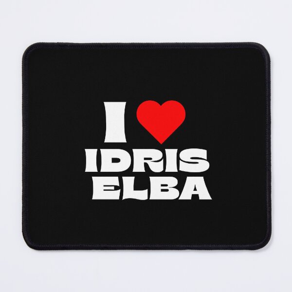 Item preview, I Love Idris Elba - White Fonts designed and sold by Itsheartshop.