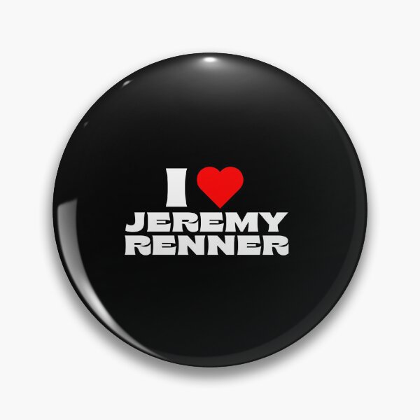 Item preview, I Love Jeremy Renner - White Fonts designed and sold by Itsheartshop.