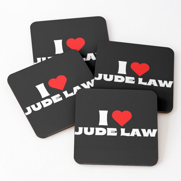 Item preview, I Love Jude Law - White Fonts designed and sold by Itsheartshop.