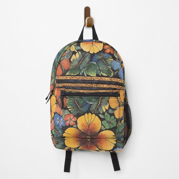 Item preview, Trendy Floral Flowers Wood Art Pattern designed and sold by GrinGalore.