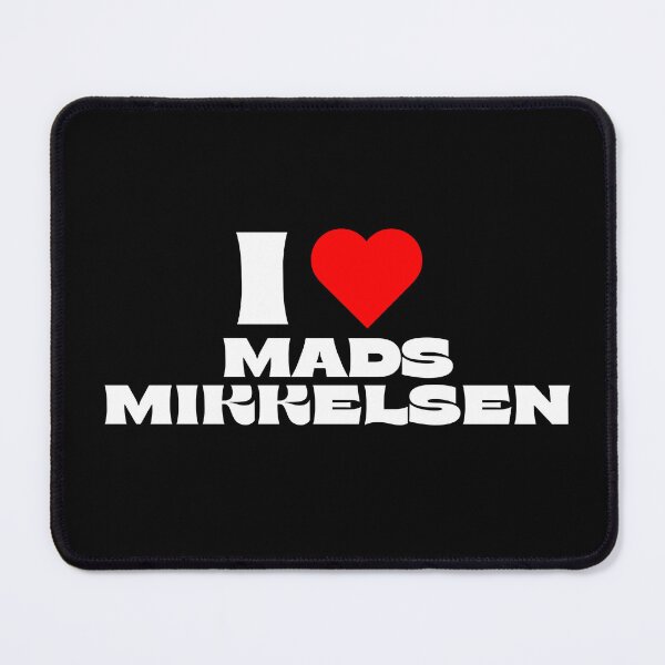 Item preview, I Love Mads Mikkelsen - White Fonts designed and sold by Itsheartshop.