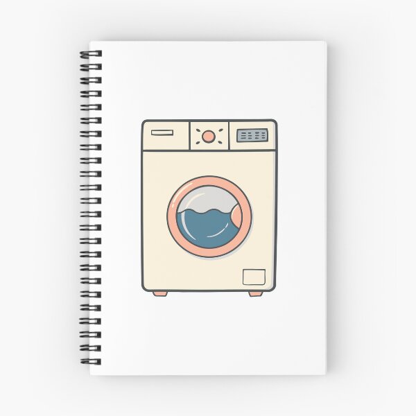 Item preview, Simple illustration of washing machine designed and sold by rasagamastore.