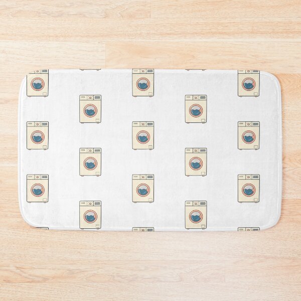 Item preview, Simple illustration of washing machine designed and sold by rasagamastore.