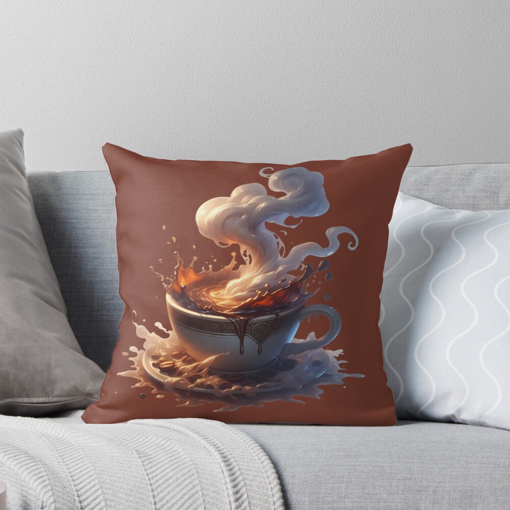 Item preview, Throw Pillow designed and sold by Indoni.