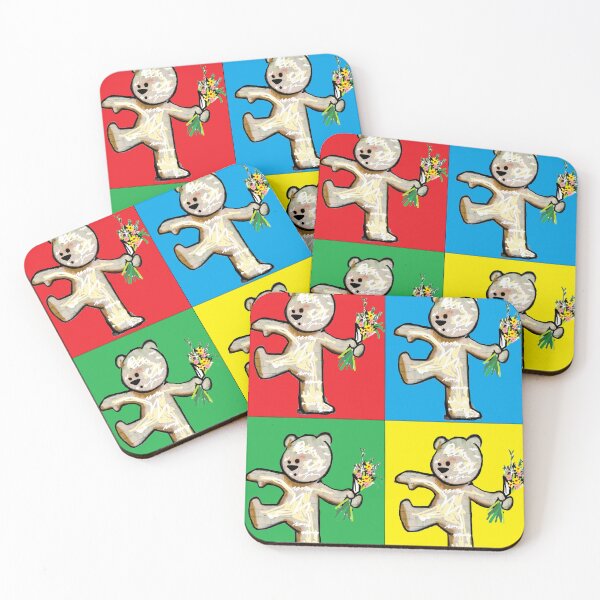 Item preview, Peace Bear pop art street Art Art by LEG  designed and sold by LowEndGraphics.