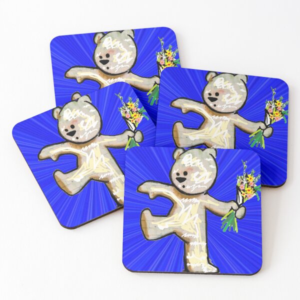 Item preview, bear on blue designed and sold by LoEndT-Shirts.
