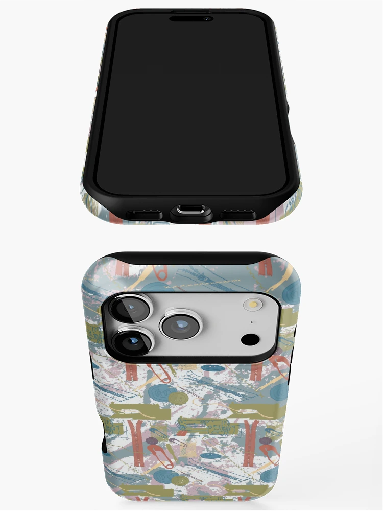 Thumbnail 3 of 4, iPhone Case, Sewing Tools designed and sold by RubyPrintDesign.