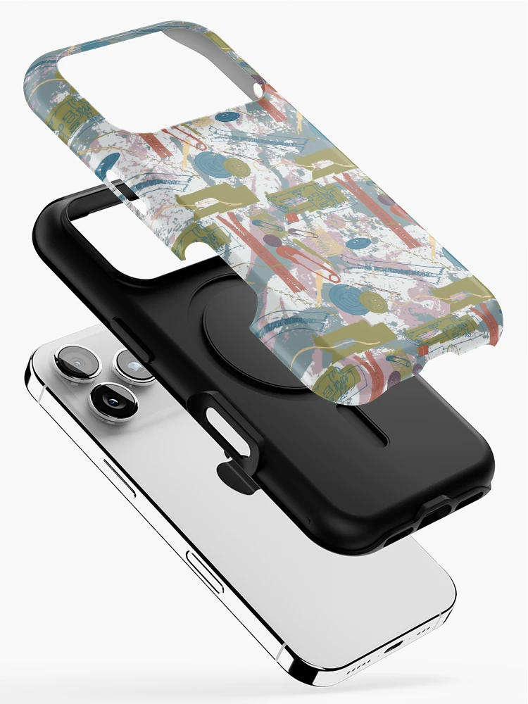 Thumbnail 2 of 4, iPhone Case, Sewing Tools designed and sold by RubyPrintDesign.