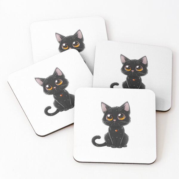 Item preview, Black cat  designed and sold by ChubbyGoong.