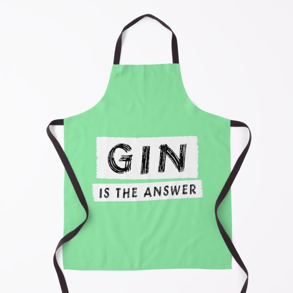 Item preview, Gin Is The Answer designed and sold by Jeallan Designs.
