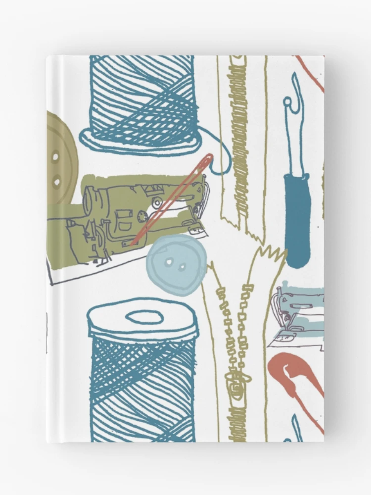 Thumbnail 1 of 3, Journal, Sewing tools 3 designed and sold by RubyPrintDesign.