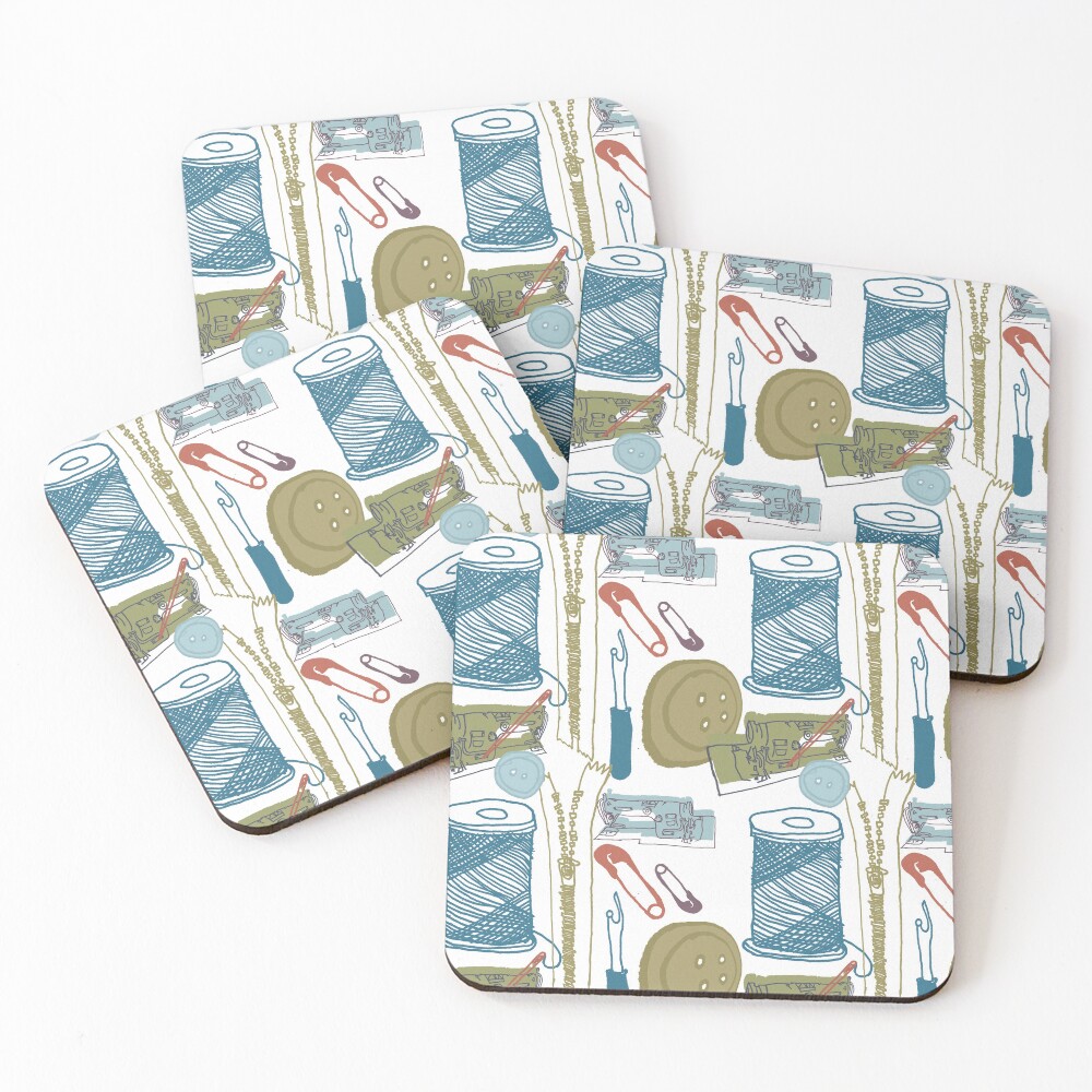 Item preview, Coasters (Set of 4) designed and sold by RubyPrintDesign.