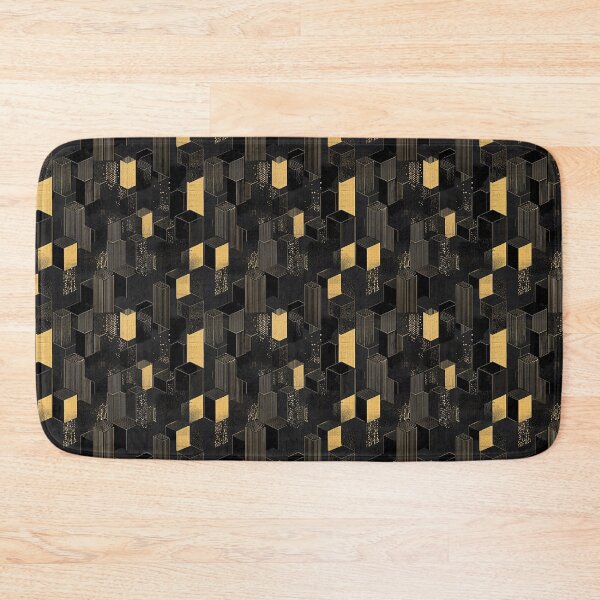 Item preview, Black Gold Japanese Silk Kimono Texture designed and sold by Studio2315.