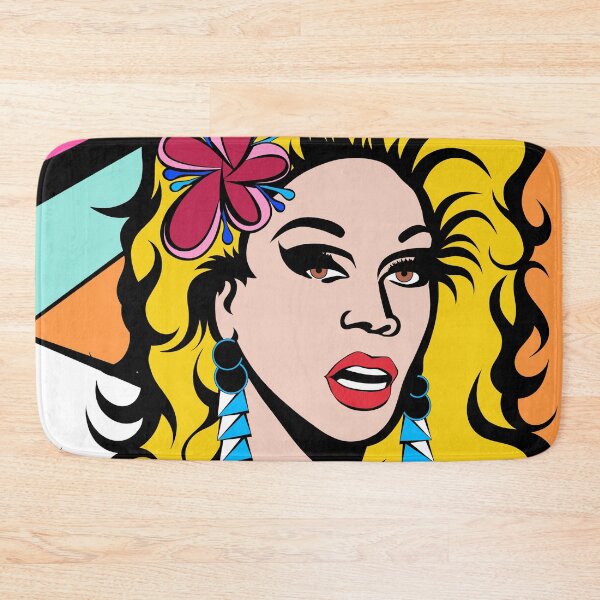 Item preview, RuPaul Cartoon PopArt Drawing designed and sold by Henrylizarraga.