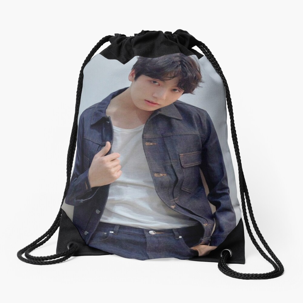 BTS JUNGKOOK R CONCEPT LOVE YOURSELF TEAR Drawstring Bag for Sale