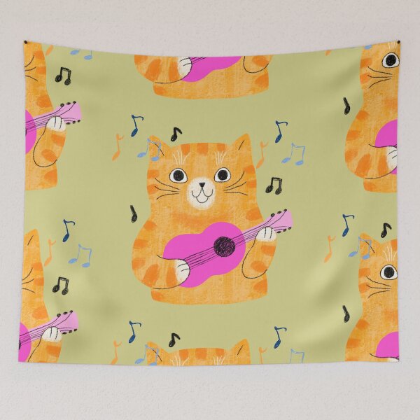 Artikelvorschau, Orange Tabby entworfen und verkauft von Playful Strokes pom@pom.