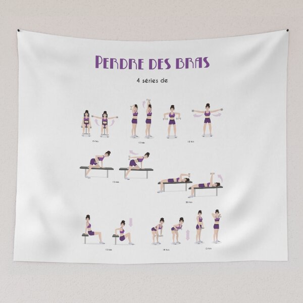 Item preview, Lose Arms - Sports Exercises designed and sold by EloAuPaysDuGame.