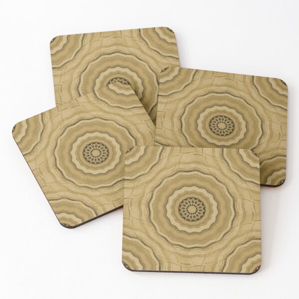 Item preview, Bohemian Floral Mandala Pattern in Yellow designed and sold by Artistestella.