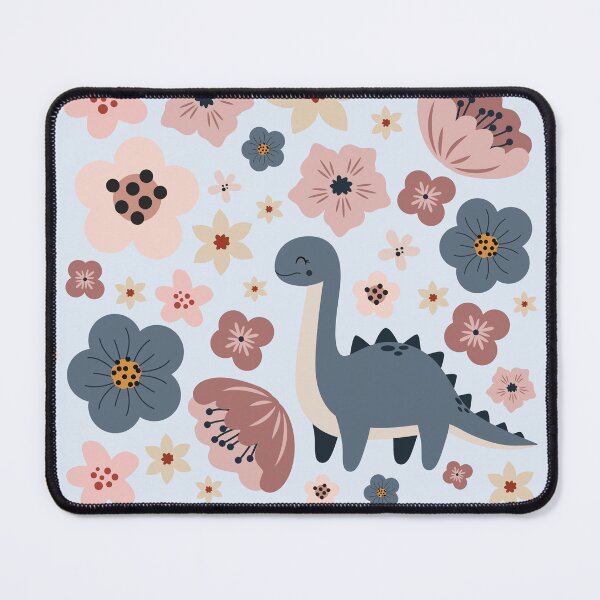Item preview, Cute floral dinosaur designed and sold by AnulaArt.
